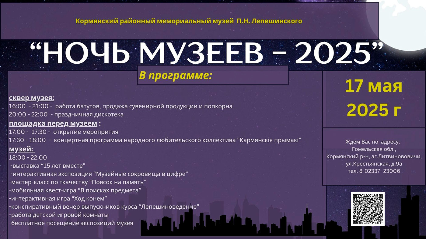 Ночь музеев 2025